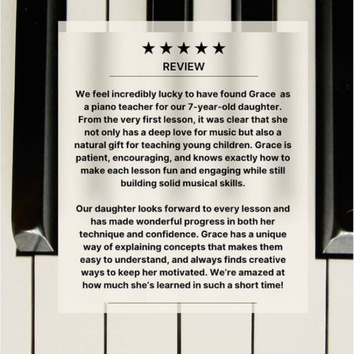 Student review